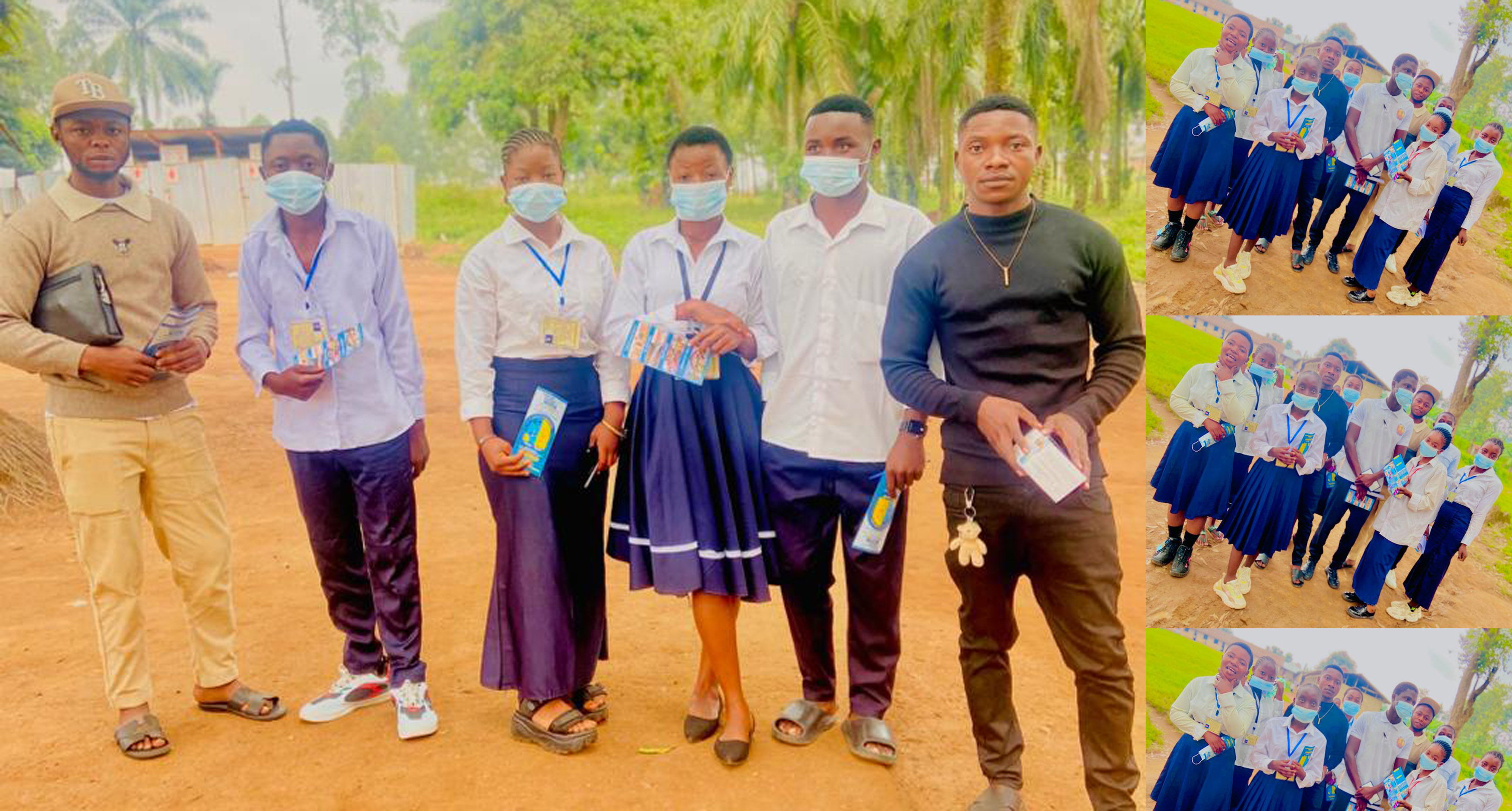 Sensibilisation des élèves finalistes à Oicha par les étudiants de l'ISTM Beni